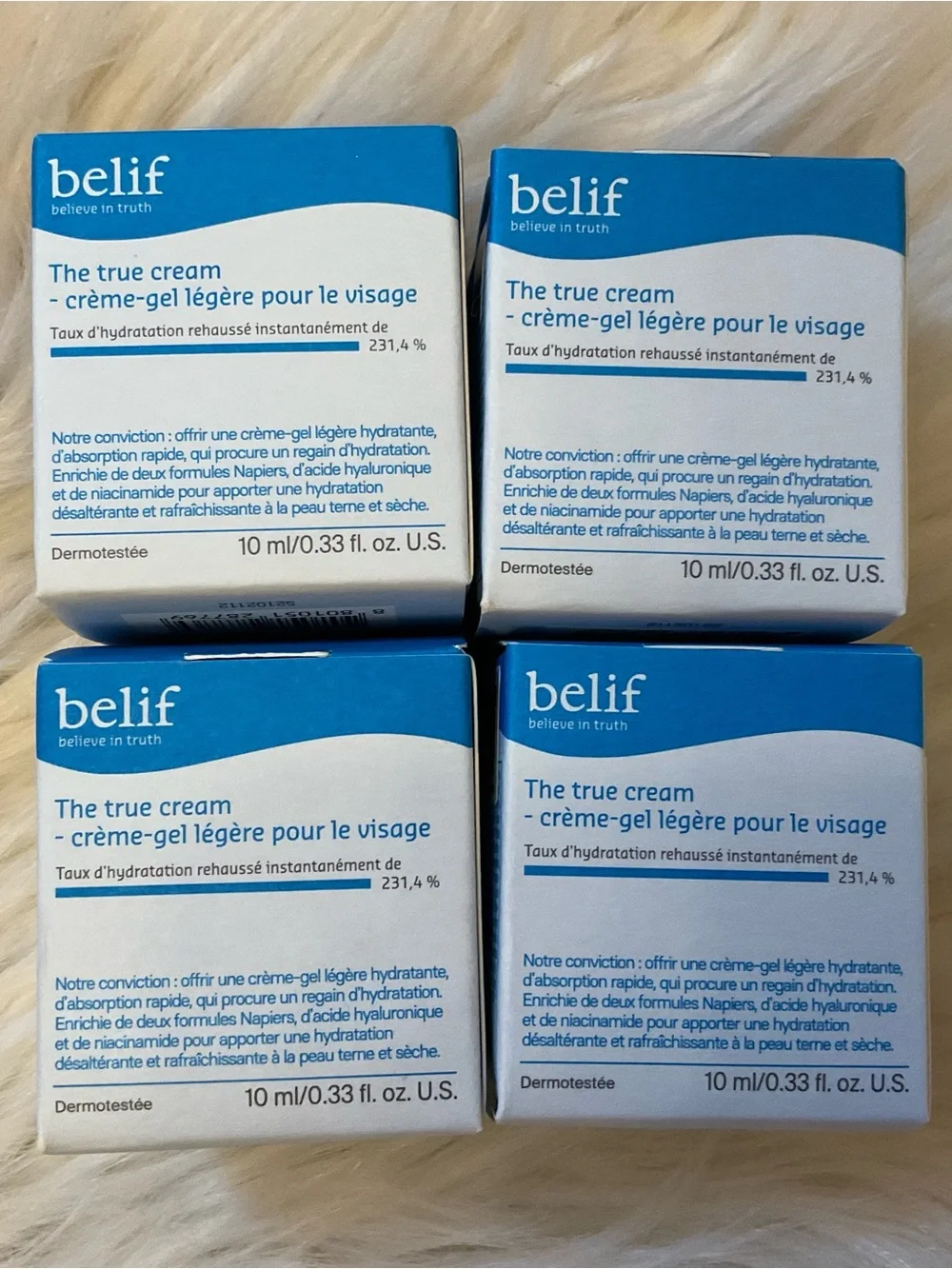 Belif The True Cream - New x4 Travel Size